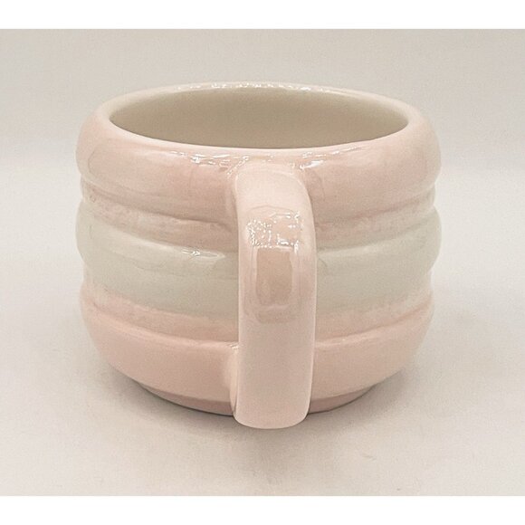 Pink Macaroon Cookie Mug Ceramic Sheffield Home Sweet Treats Pearl Iridescent - Picture 3 of 9